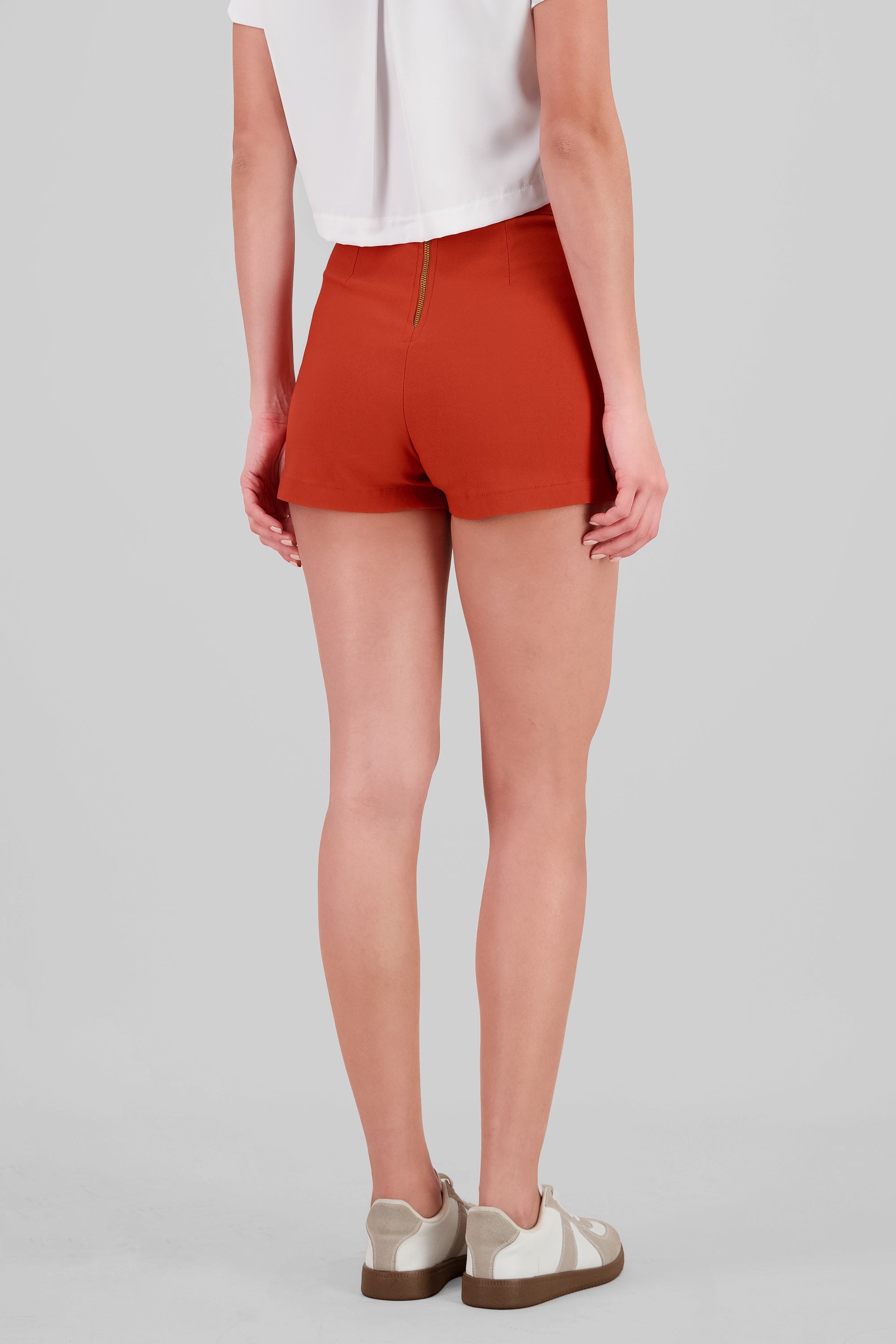 Falda Short Cruzada LADRILLO