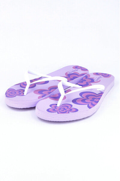 Flip flop chinela flores retro