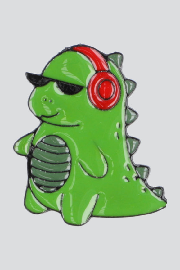 Pin Dinosaurio Dj