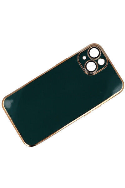 Funda celular i14 espejo VERDE