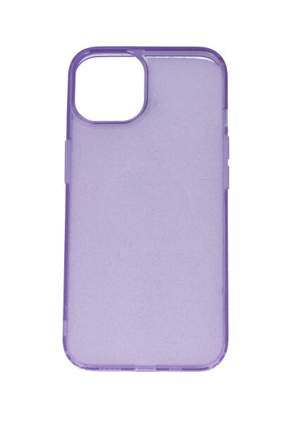 Funda celular i13 glitter MORADO