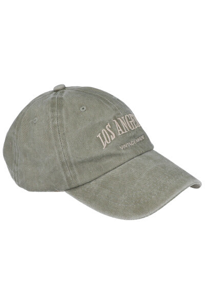 Gorra Los Angeles mezclilla deslavada AZUL