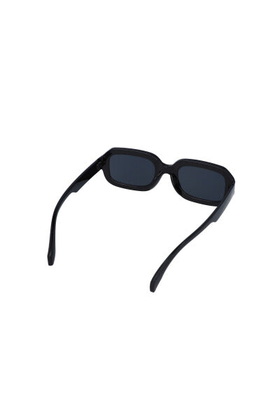 Lentes sol ovalados oversize NEGRO