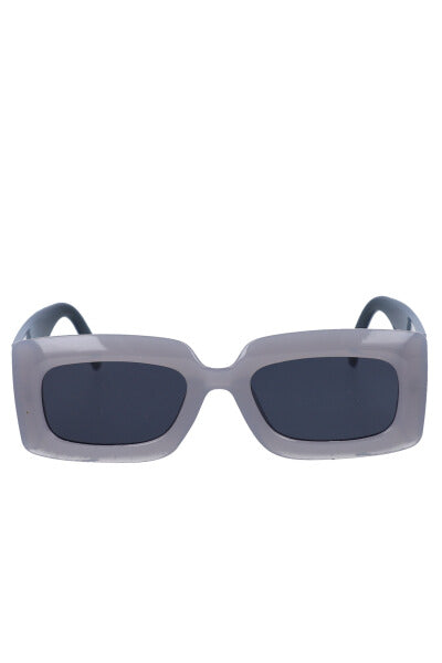 Lentes rectangulares chunky GRIS