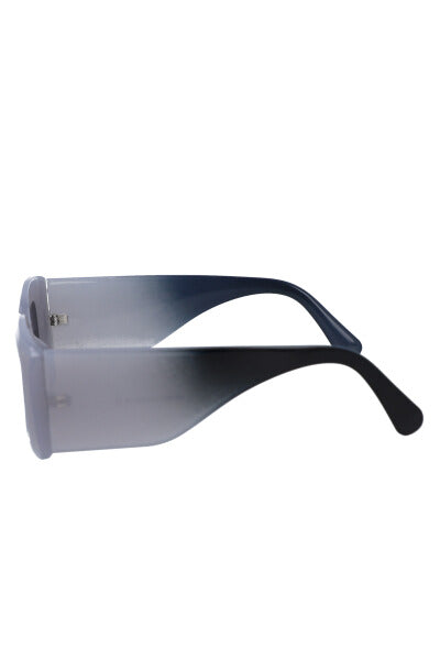 Lentes rectangulares chunky GRIS