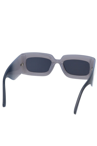 Lentes rectangulares chunky GRIS