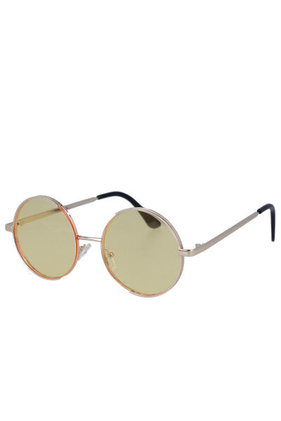 Lentes redondos metálicos