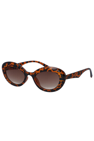Lentes sol ovalados carey