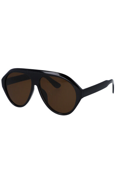 Lentes sol aviador oversize NEGRO