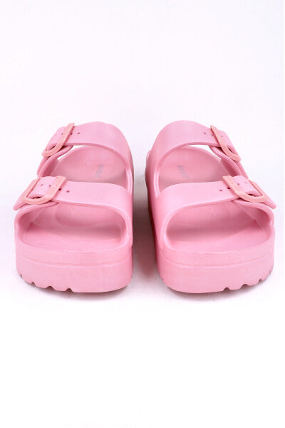 SANDALIA EVA ANCHA DOS HEBILLAS BLUSH