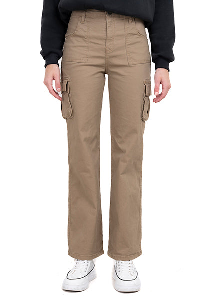 Jeans cargo bolsas KHAKI