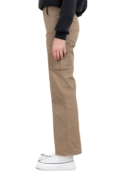 Jeans cargo bolsas KHAKI