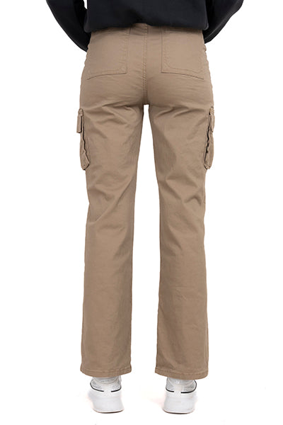 Jeans cargo bolsas KHAKI