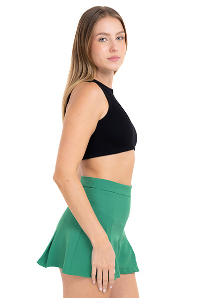 Top crop tirantes NEGRO