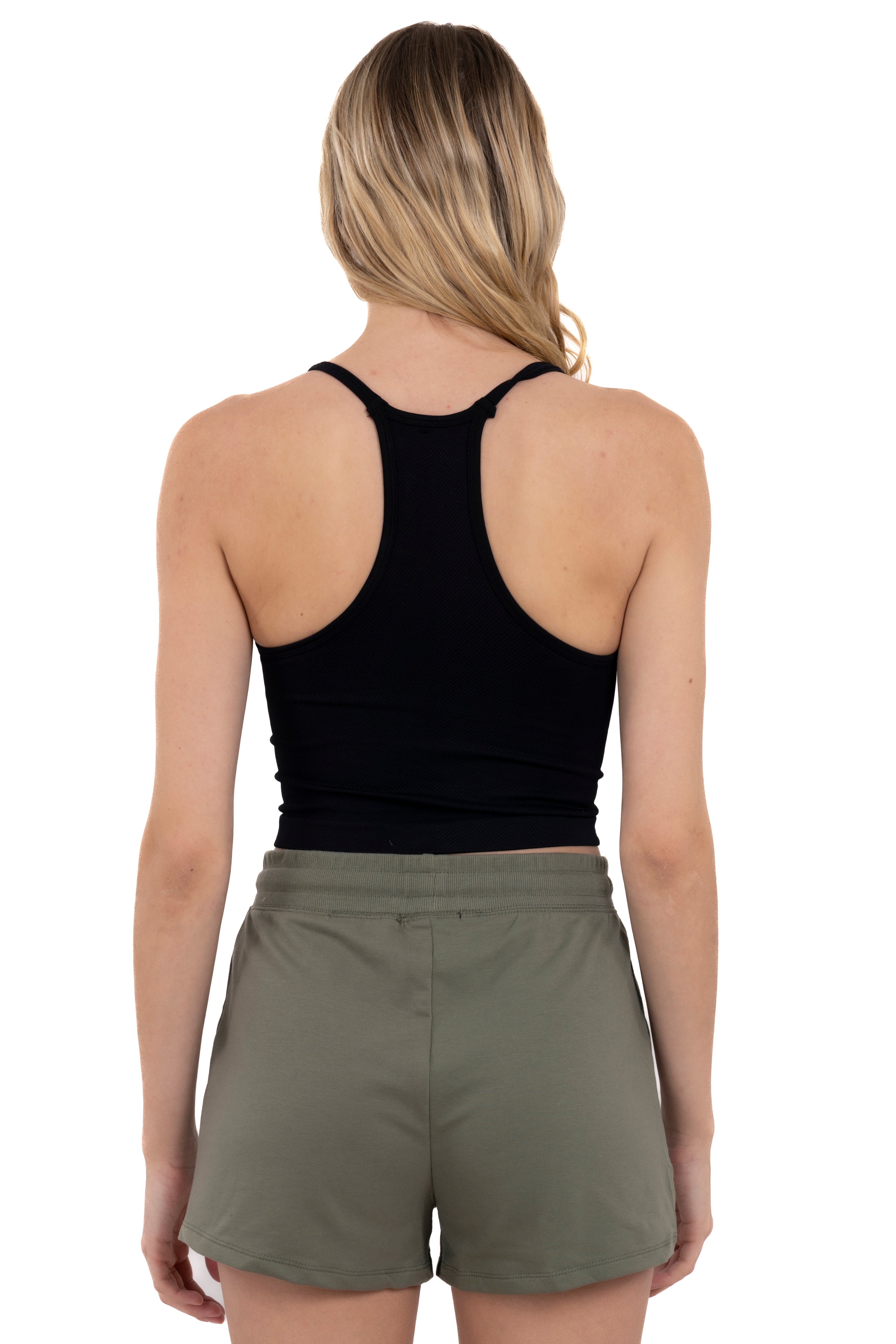 Top detalle textura seamless NEGRO