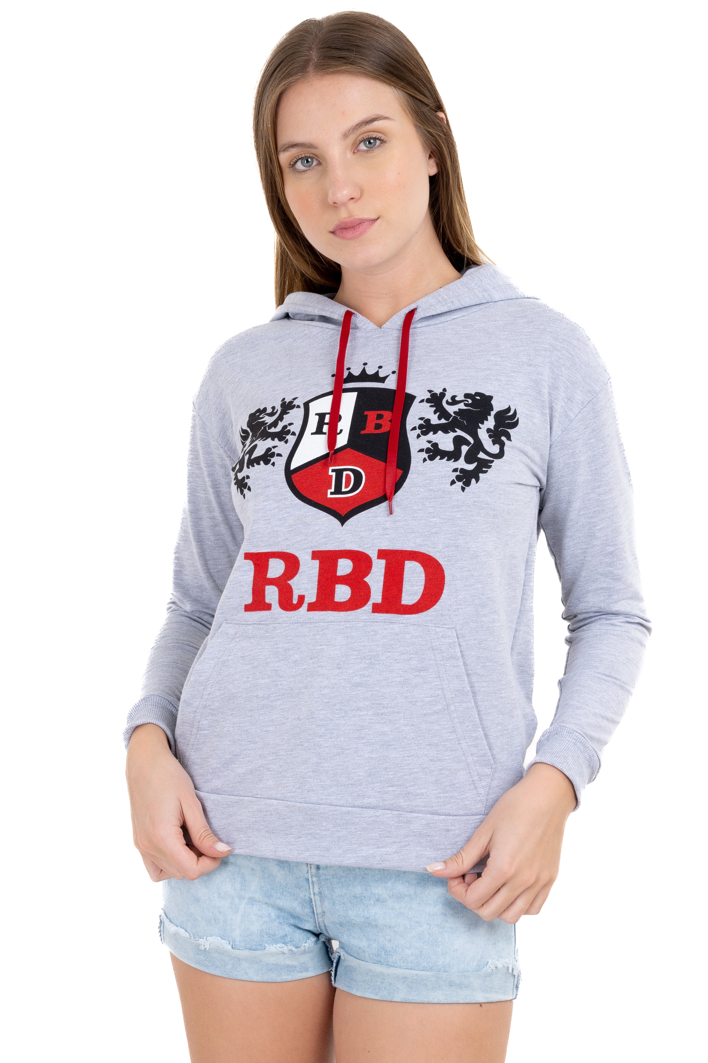 Sudadera RBD gorro GRIS COMBO