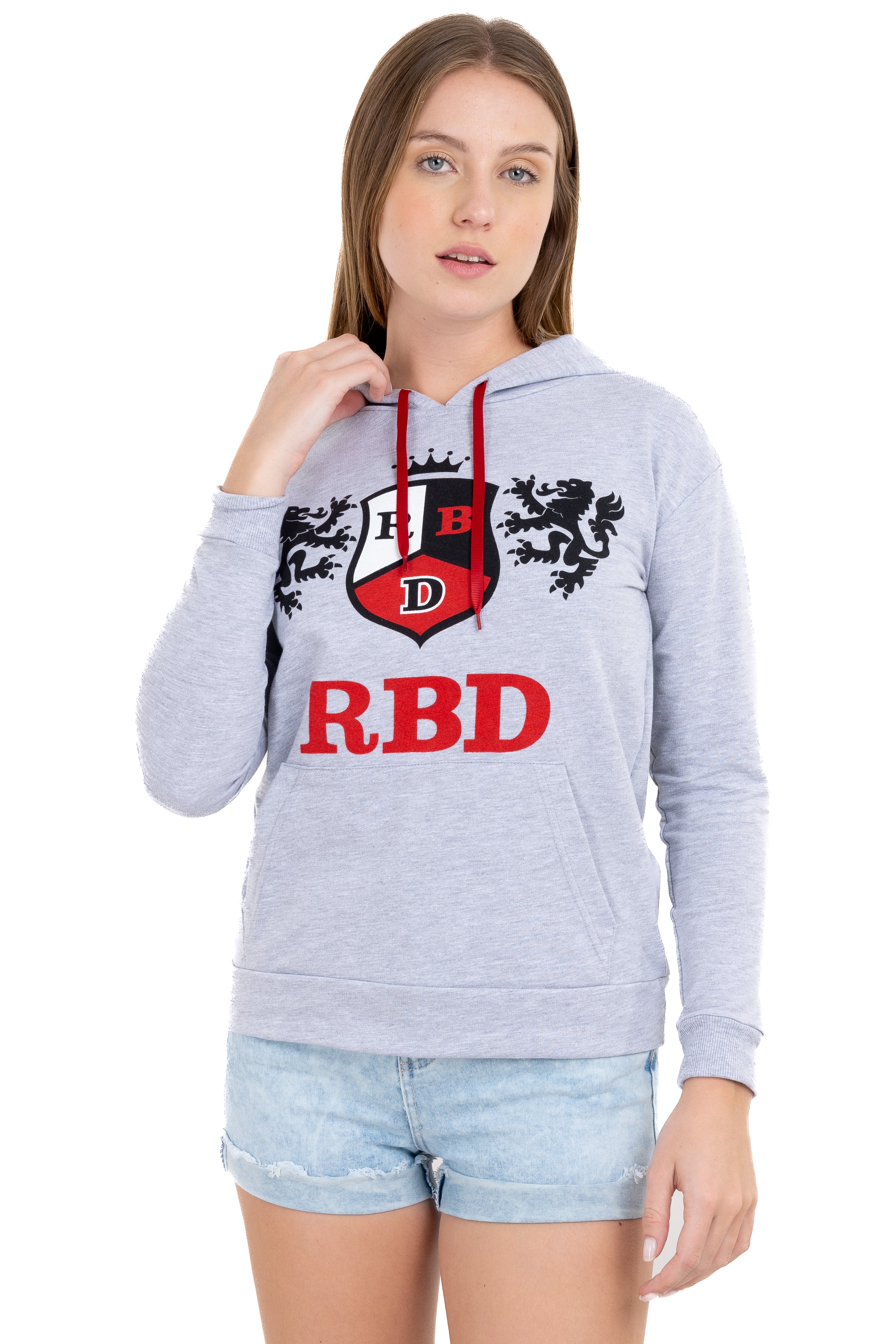 Sudadera RBD gorro GRIS COMBO