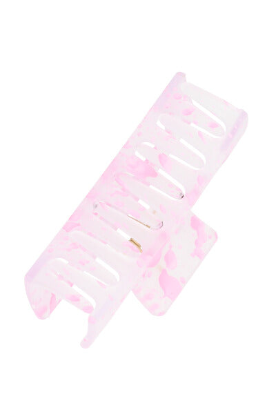 Pinza rectangular mate pintura ROSA