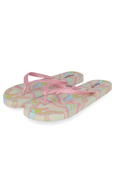 Flip flop ondas multicolor MULTICOLOR