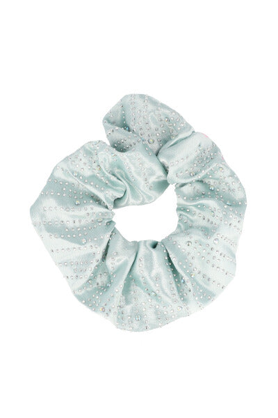 Scrunchie brillos VERDE