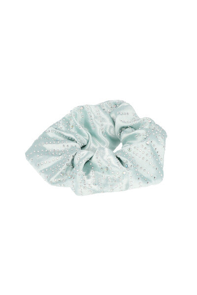 Scrunchie brillos VERDE