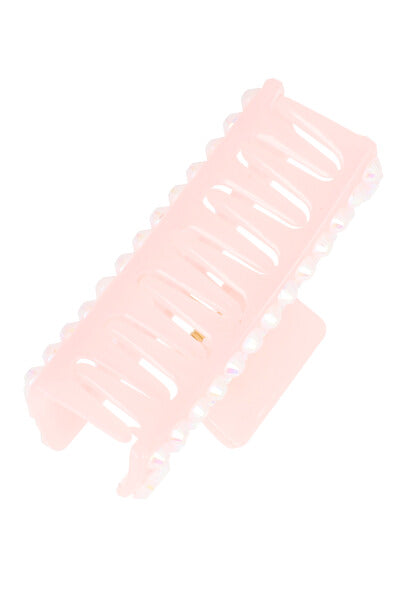 Pinza brillos tornasol ROSA