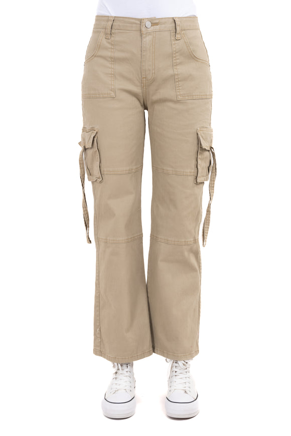 Jeans cargo cintas