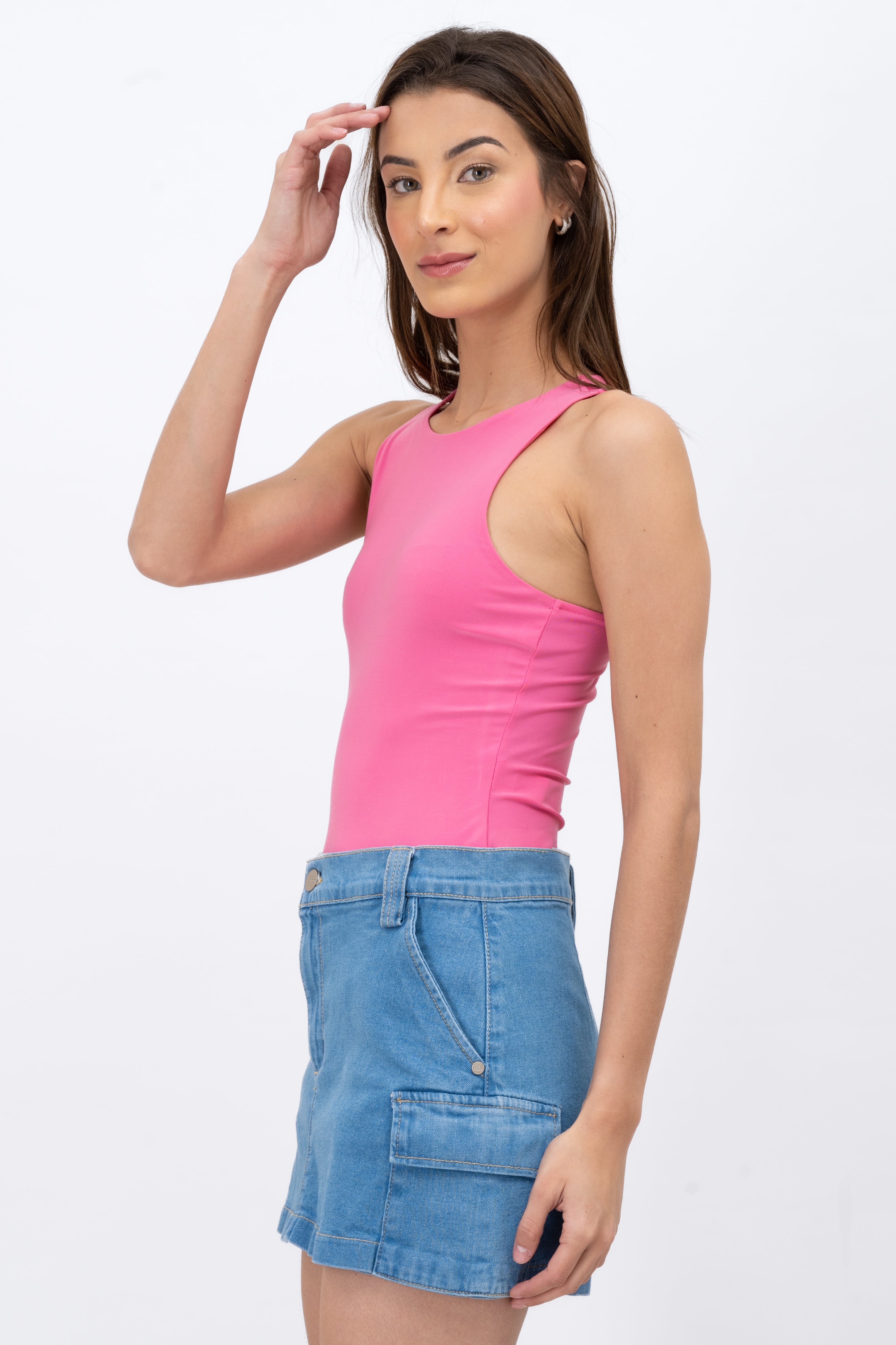 Bodysuit liso cuello alto FIUSHA