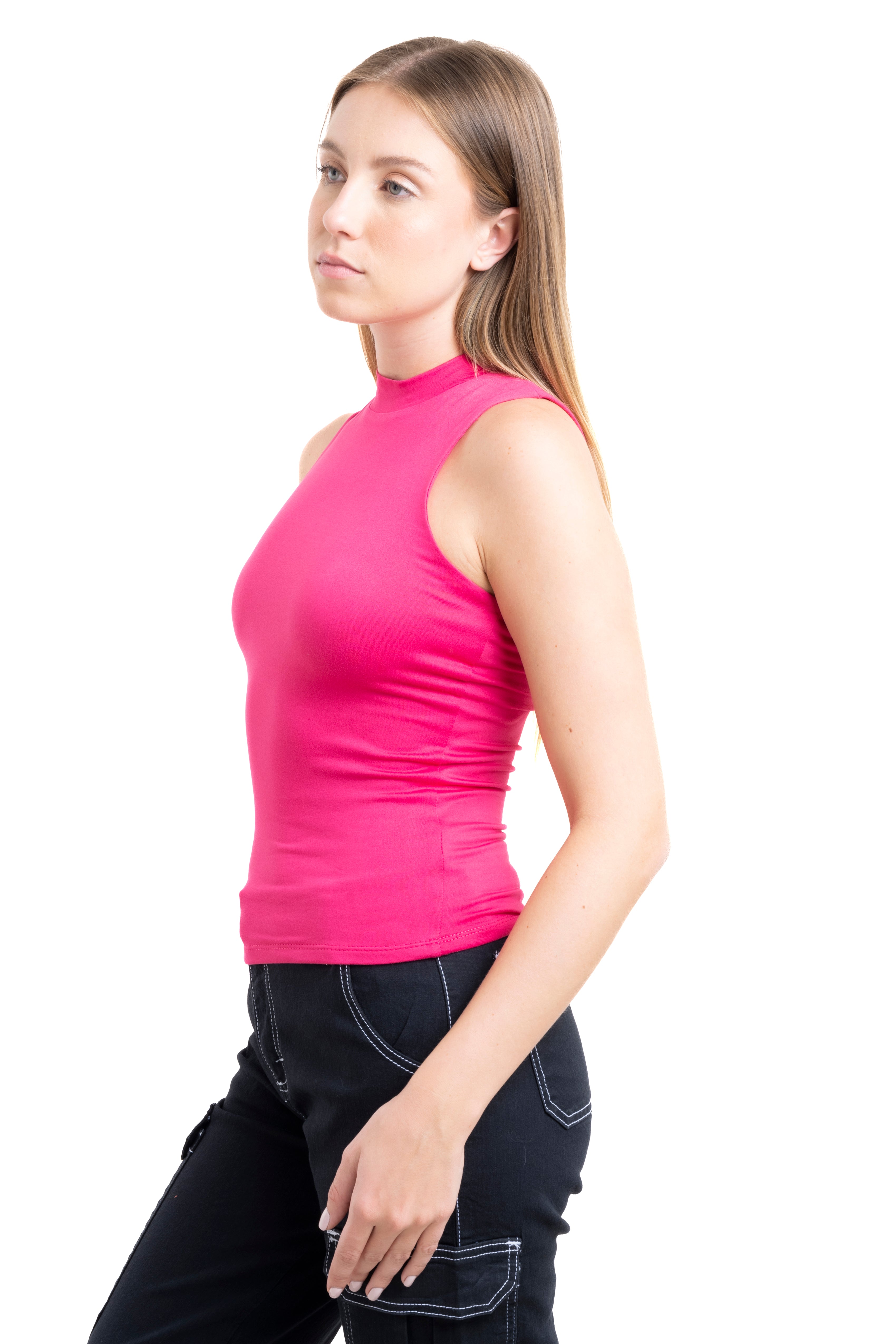 Top tank seamless cuello alto FIUSHA