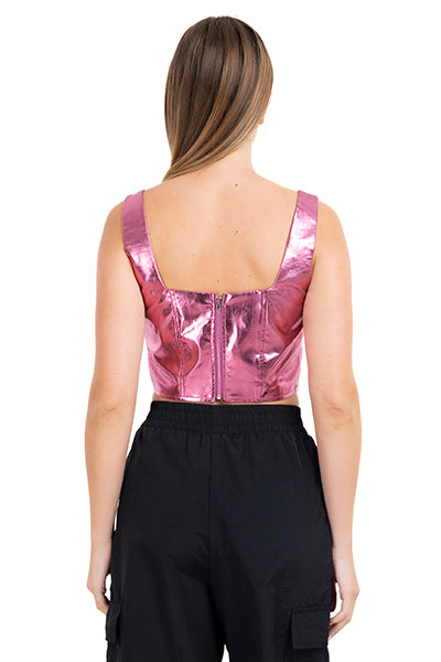 Top corset metálico tirantes FIUSHA