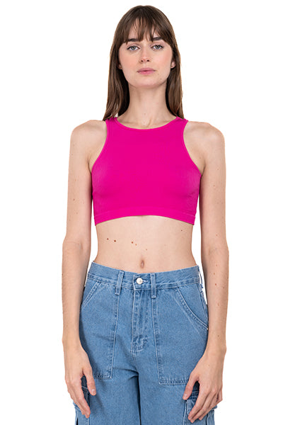 Top tank acanalado