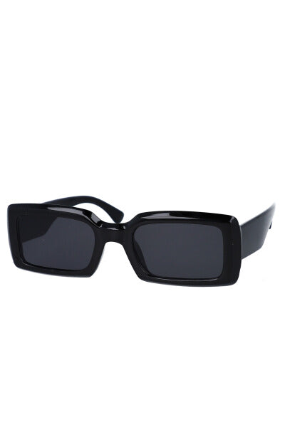 Lentes rectangulares monocolor NEGRO