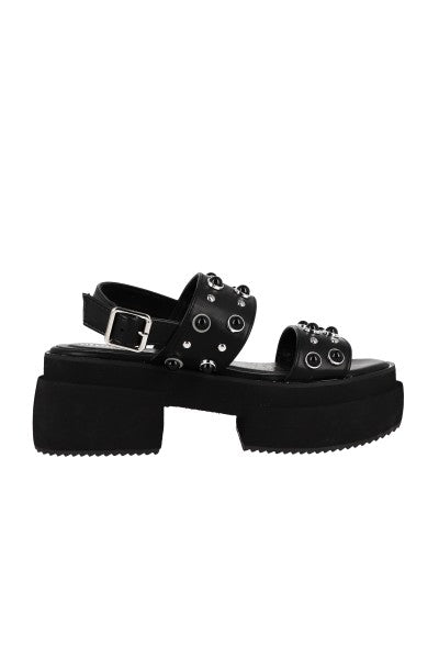 Sandalia chunky aplicación studs