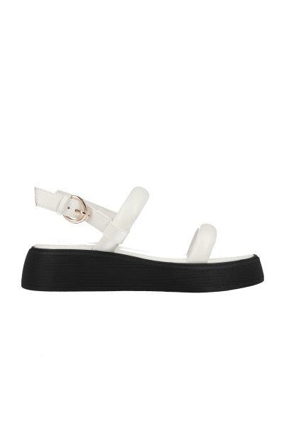 Sandalia plataforma cintas bumpy