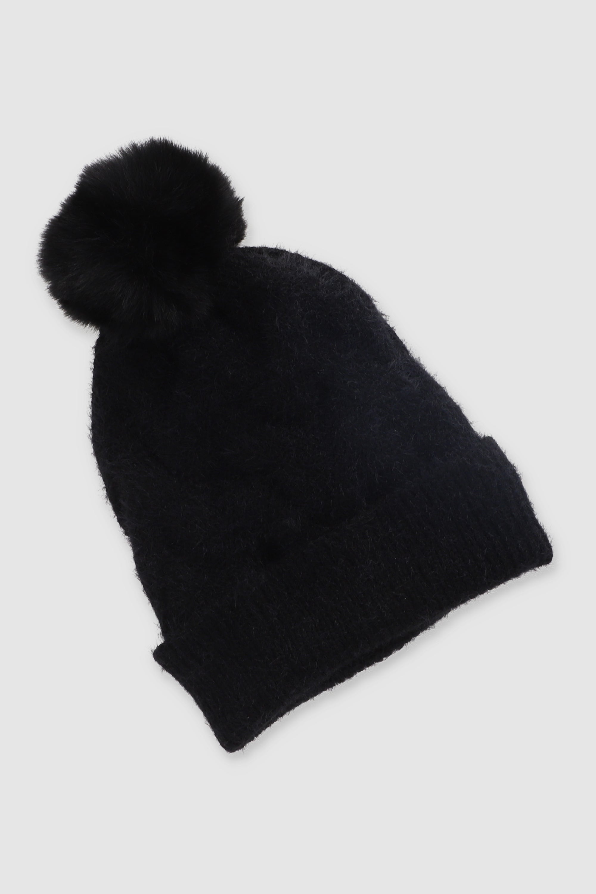 Gorro tejido pompón