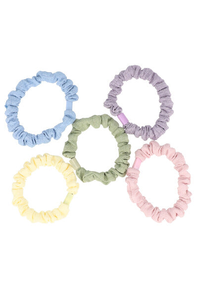 Set 5 scrunchie lisas multicolor MULTICOLOR