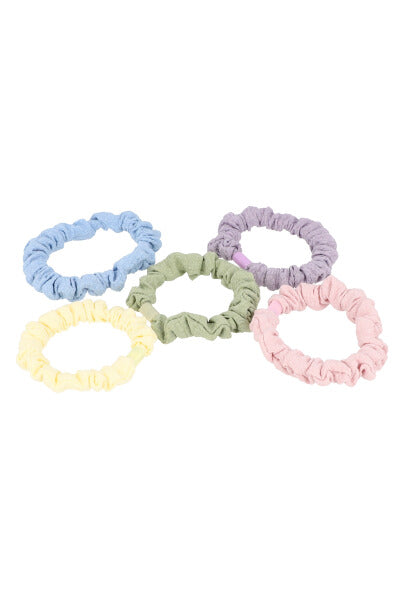 Set 5 scrunchie lisas multicolor MULTICOLOR