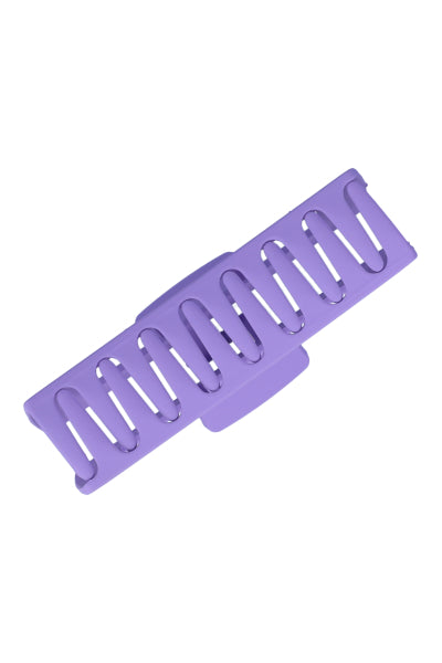 Pinza Rectangular Mate LILA