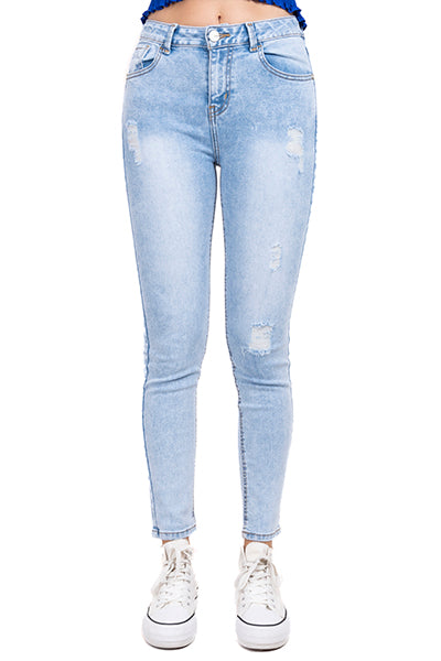 Jeans  Skinny Destrucciones