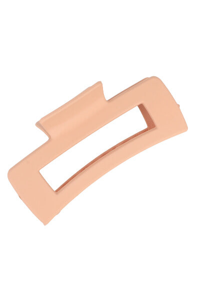 Pinza rectangular mate BEIGE