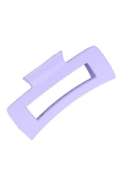 Pinza rectangular mate MORADO