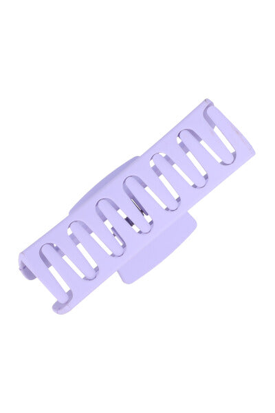 Pinza rectangular mate MORADO