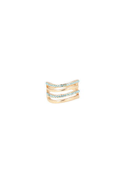 Anillo 2L Brillos AZUL