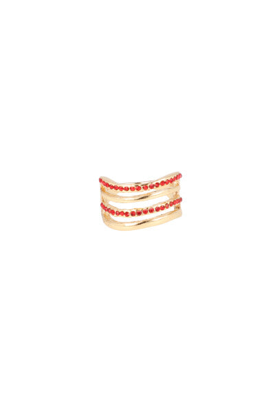 Anillo 2L Brillos ROJO