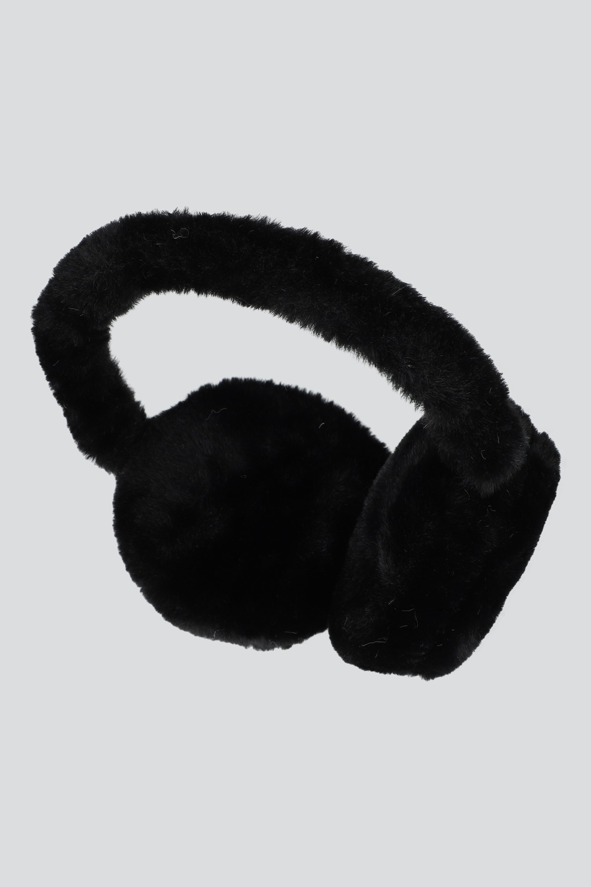 Orejeras acolchadas fluffy NEGRO
