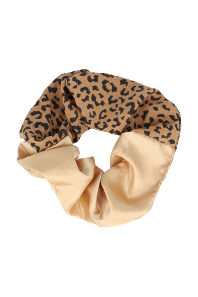 Scrunchie mitad print