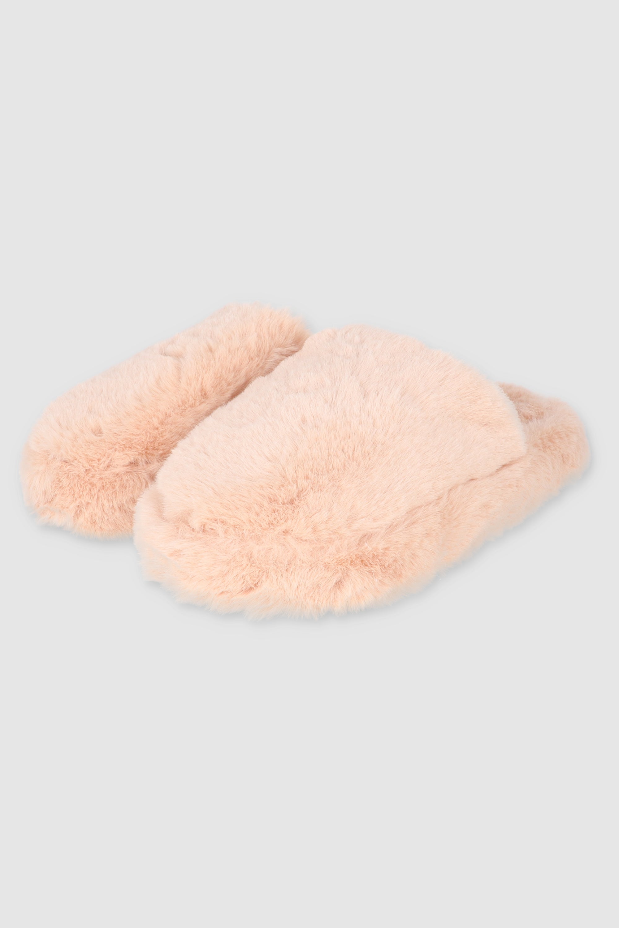 Pantuflas Suaves Peluche PALO DE ROSA