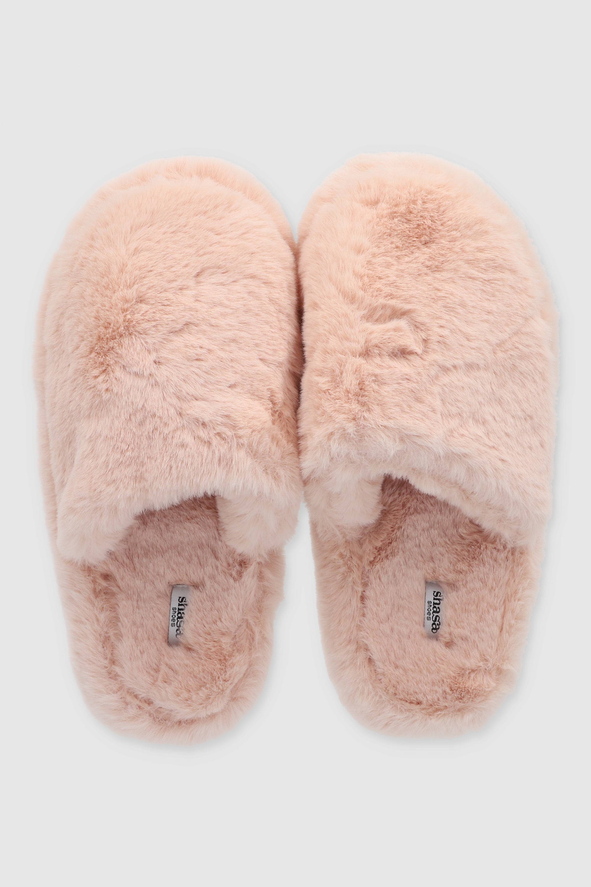 Pantuflas Suaves Peluche PALO DE ROSA