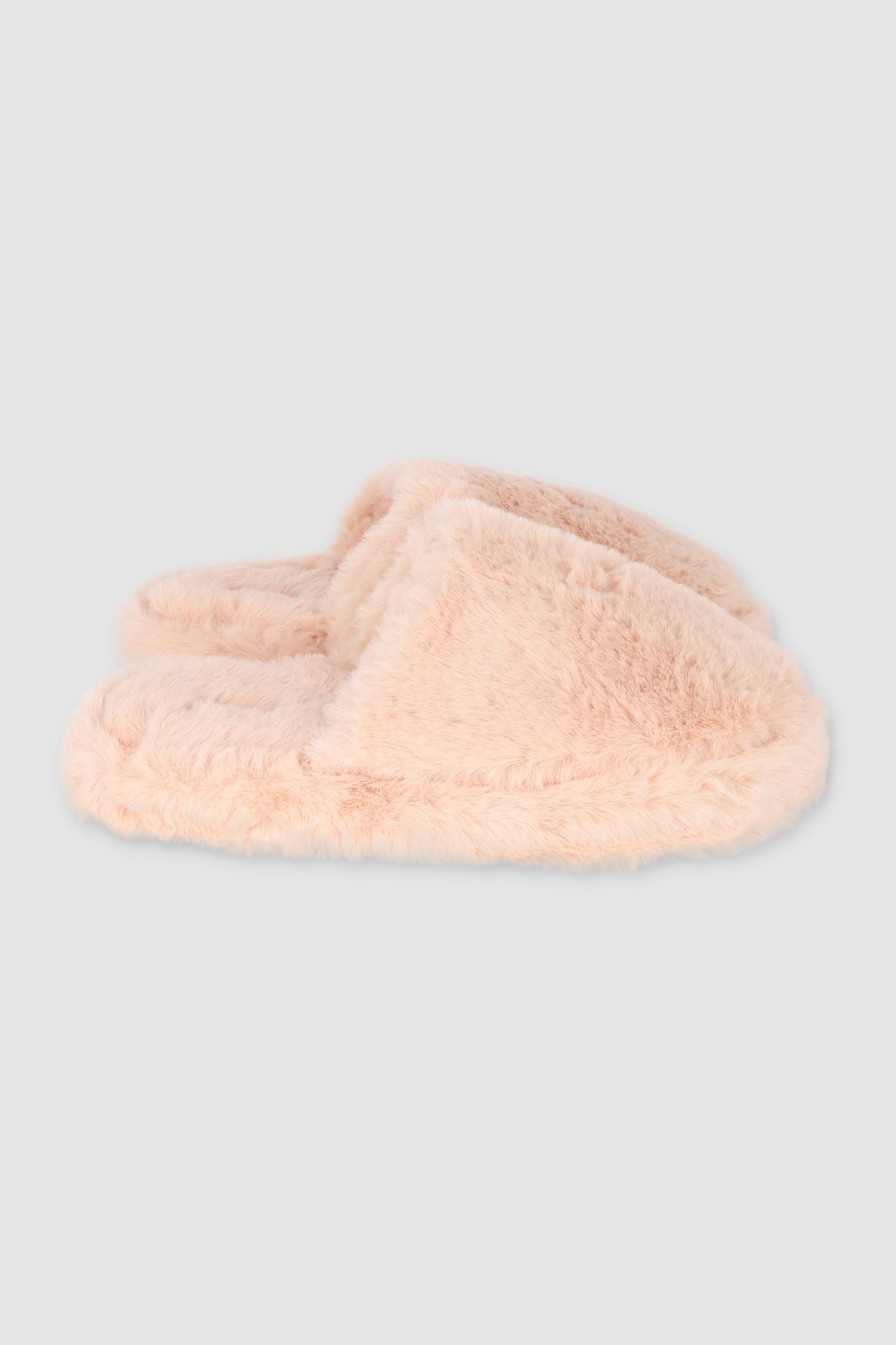 Pantuflas Suaves Peluche PALO DE ROSA