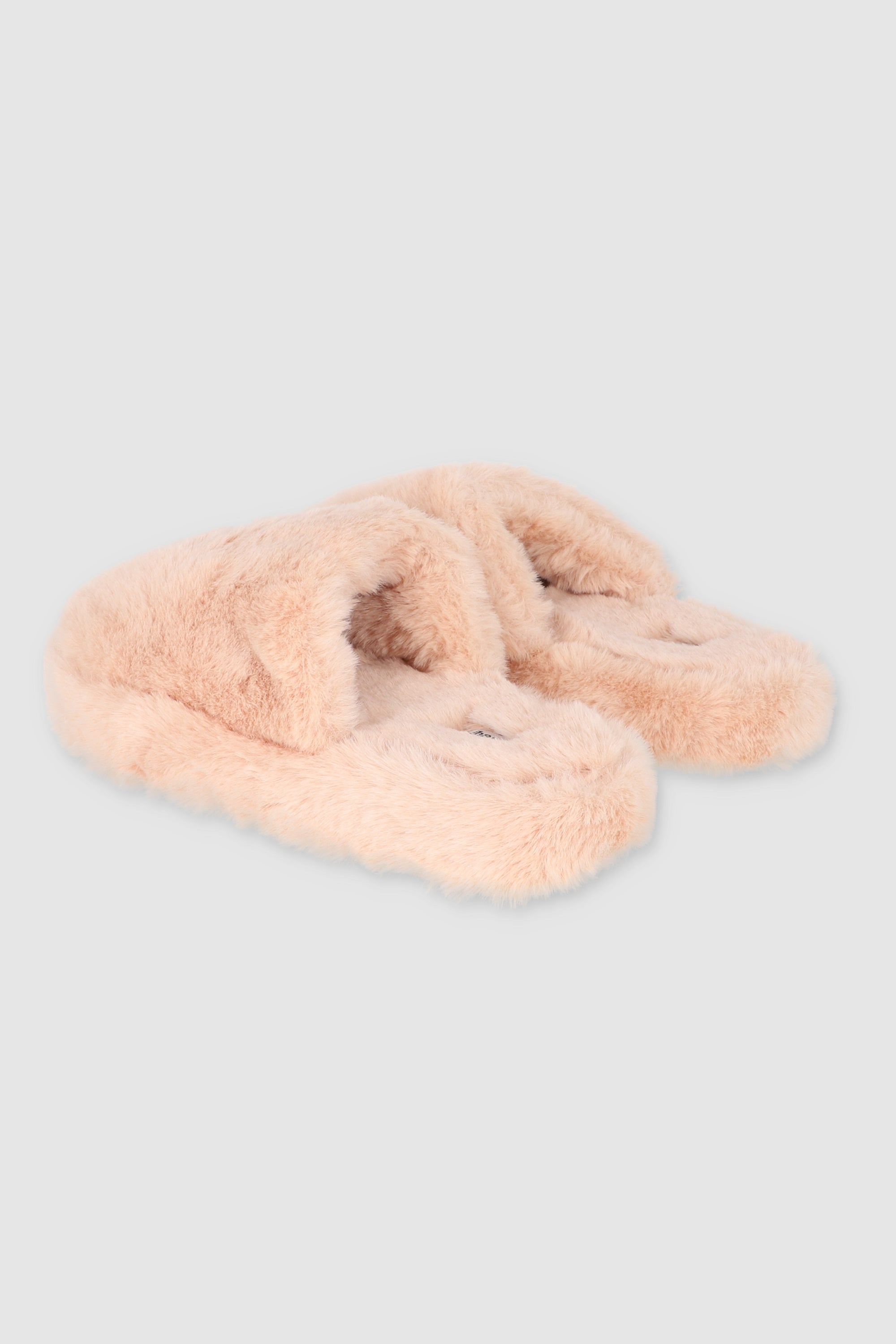 Pantuflas Suaves Peluche PALO DE ROSA